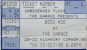 Garage (TICKET, UK) 1995.10.12