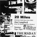 20 Miles – Echo Lounge, Atlanta, GA, US (23 October 2003)