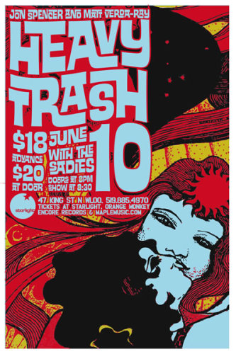 Heavy Trash - Starlight, Waterloo, Ontario, Canada (10 June 2006)