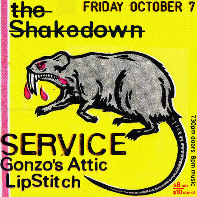 SERVICE The Shakedown, Bellingham, WA, US (7 October 2022