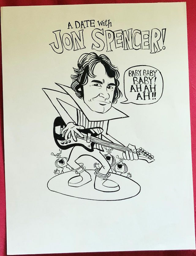 Jon Spencer - Brian Walsby: Jon “Jet Screamer” Spencer (ARTWORK, US)