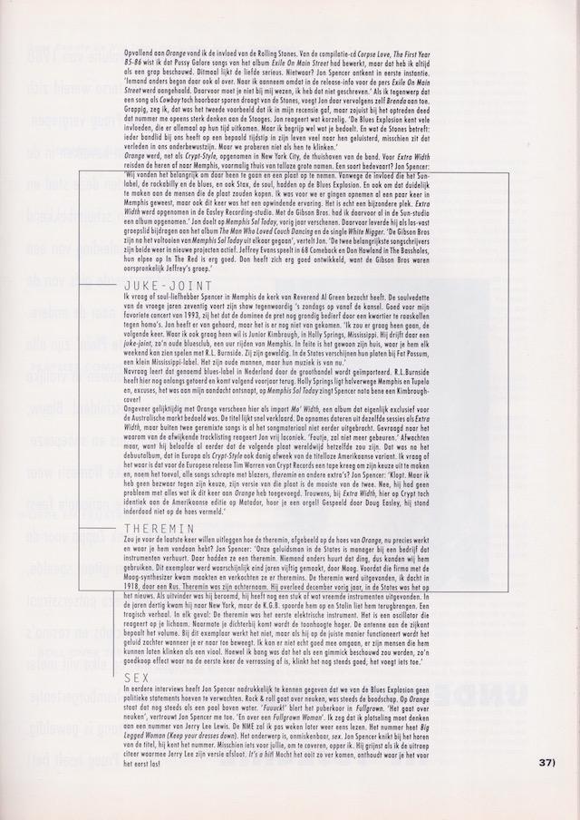 The Jon Spencer Blues Explosion - Opscene: A Final Wild Son (PRESS, NETHERLANDS) - Page 4