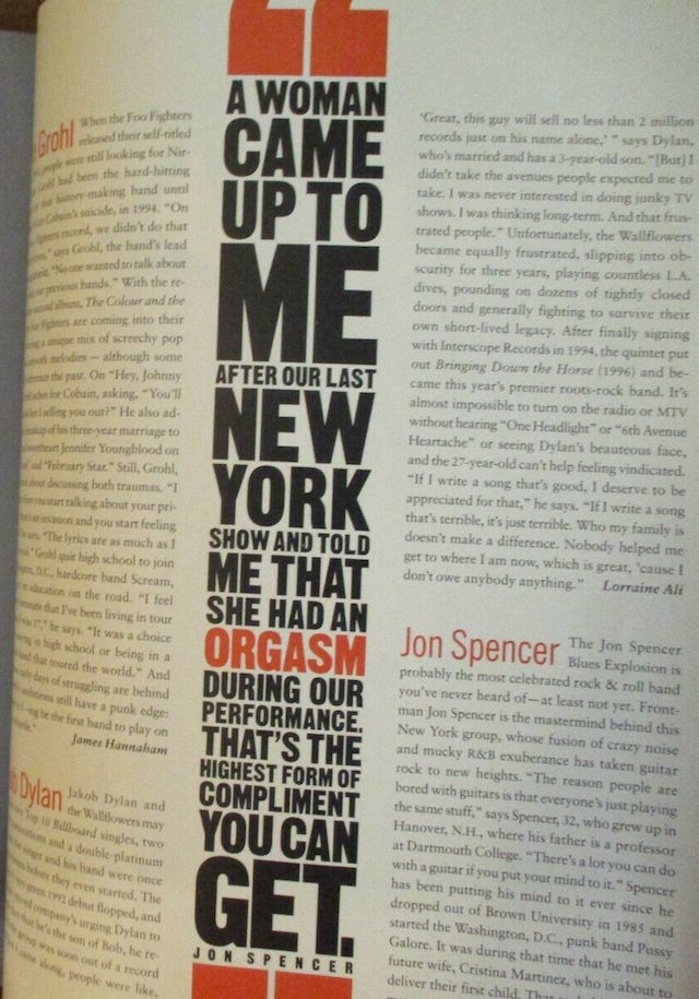 The Jon Spencer Blues Explosion - US: New Rock Heroes (PRESS, US)