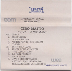 Cibo Matto - Viva! La Woman [Promo] (CASSETTE, US)