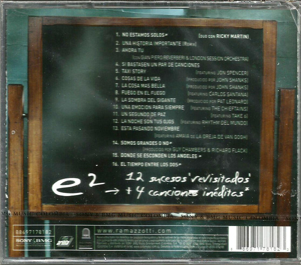 Eros Ramazzotti – e2 (Eros squared) [88697178182] (CD, COLOMBIA) | Pop ...